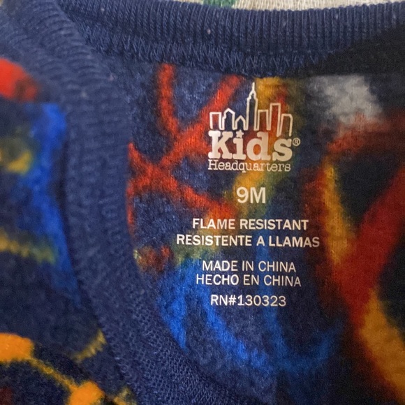 Kids headquarters fleece footie size 9 months - Picture 2 of 2